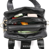 Soft Leather Large Shoulder Bag for Women, Multi-Purpose Handbag