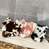 Winter Plush Messenger Bag Casual Women Totes Shoulder Bags Female Purse