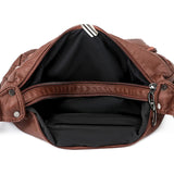 Women Bag Middle-aged Handbag Multi-pocket Practical Messenger