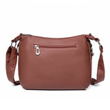 Women Bag Middle-aged Handbag Multi-pocket Practical Messenger