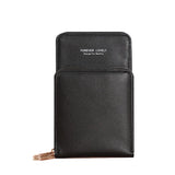 Women Bag Touch Screen Shoulder Cell Phone Bag Mini Crossbody Bags Leather