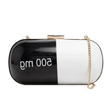 Women Crossbody Bag Novelty Shoulder Purse Clutch Pill Bag