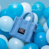 Women Bag Autumn Winter Casual Tote Bag Solid Zipper High-Capacity Shoulder Bags