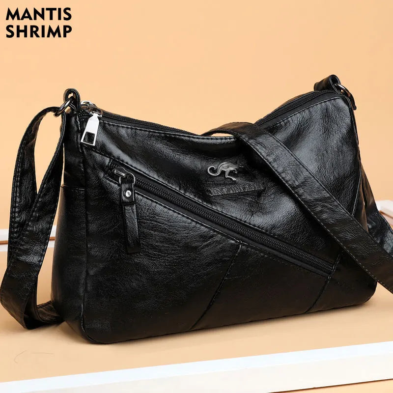 Vintage Women Shoulder Bag Hobo PU Leather Retro Messenger