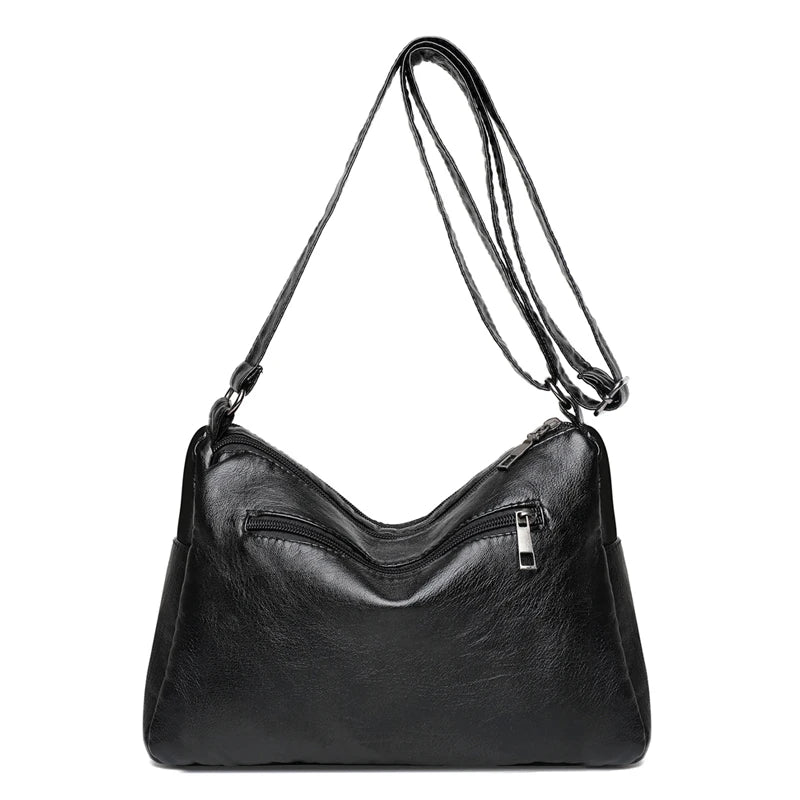 Vintage Women Shoulder Bag Hobo PU Leather Retro Messenger
