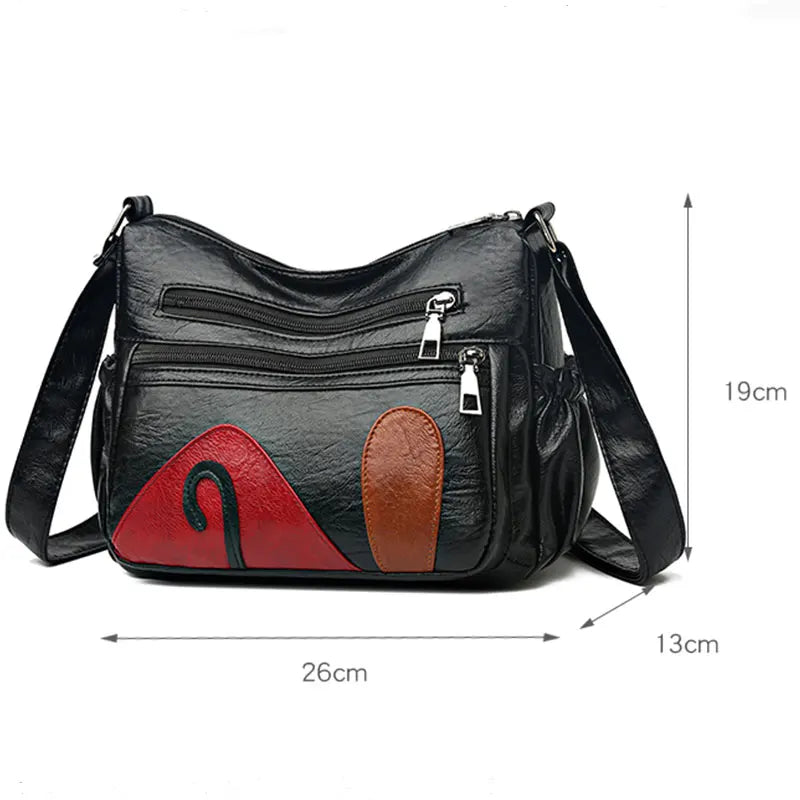 Vintage Shoulder Bags for Women Crossbody Lady Retro Handbags