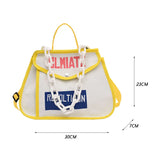 Canvas Shoulder Bag Chain Totes Ladies Crossbody Handbag