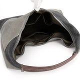 Canvas Shoulder Bag for Women Handbag High Ladies Underarm Bag Daily Pack