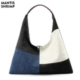 Canvas Shoulder Bag for Women Handbag High Ladies Underarm Bag Daily Pack