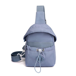 Canvas Chest Bag Female Travel Small Crossbody Chest Bags Sport