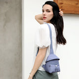 Canvas Chest Bag Female Travel Small Crossbody Chest Bags Sport