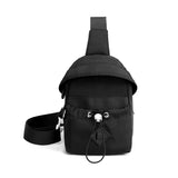Canvas Chest Bag Female Travel Small Crossbody Chest Bags Sport