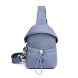 Canvas Chest Bag Female Travel Small Crossbody Chest Bags Sport