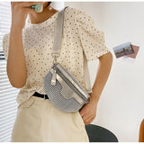 Women Waist Bag Leather Crossbody Chest Fanny Packs Travel