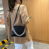 Soft Leather Shoulder Bag Vintage Crossbody Clutch