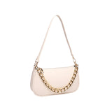Classic French Single Shoulder Bag for Women PU Leather Handbag