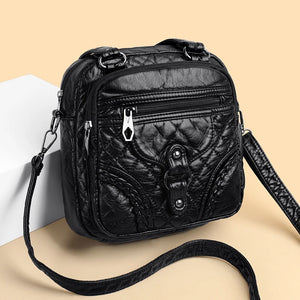 Vintage Handbags for Women Messenger Pack Retro Female Crossbody Shoulder Bag