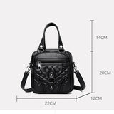 Vintage Handbags for Women Messenger Pack Retro Female Crossbody Shoulder Bag