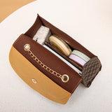 Leather Tassel Crossbody Bag Small Square Shoulder Casual Phone Bag