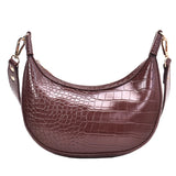 Crocodile Messenger Shoulder Female Handbag Crossbody Girl Bag