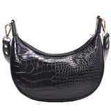 Crocodile Messenger Shoulder Female Handbag Crossbody Girl Bag