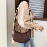 Crocodile Messenger Shoulder Female Handbag Crossbody Girl Bag