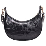 Crocodile Messenger Shoulder Female Handbag Crossbody Girl Bag