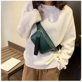 Women Crocodile Messenger Bag Multicolor Pu Leather Cross Body Handbag