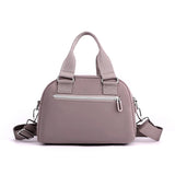 Women Crossbody Nylon Shoulder Bag Solid Color Messenger Handbag