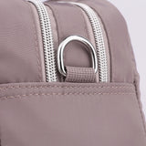 Women Crossbody Nylon Shoulder Bag Solid Color Messenger Handbag