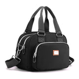 Women Crossbody Nylon Shoulder Bag Solid Color Messenger Handbag
