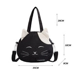 Cartoon Messenger Bag Japanese Style Large Capacity Shoulder Bag