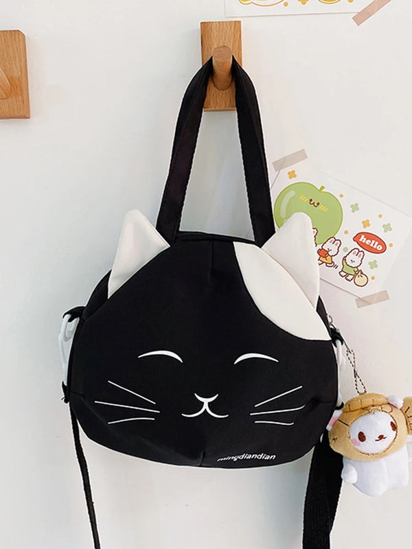 Cartoon Messenger Bag Japanese Style Large Capacity Shoulder Bag