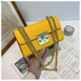 Wave Lock Crossbody Small Shoulder Bag