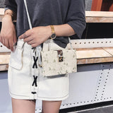 Women Straw Crossbody Bag Small Shoulder Mini Pur
