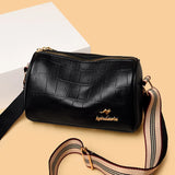 Women Bag Female Messenger Bag High Purse Leather Handbags Women Shoulder Bags C