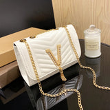 Women Bag Female Tael Chain Small Square Shoulder Messenger Crossbody Purse
