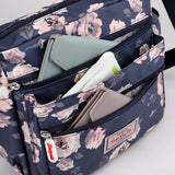 Women Bag Floral Pattern Nylon Messenger High Durable Shoulder Bag