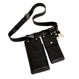 Women Leather Waist Belt Bag Crossbody Chest Bags Girl Fanny Pack Small Phone Pu