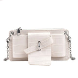 Mini Shoulder Purse with Long Chain Strap Crossbody Sling Bags For Women