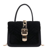 Corduroy Handbag Crossbody Bag Top Purse