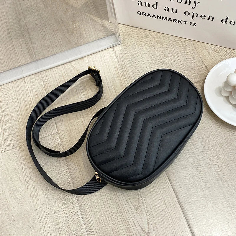 Women Square Crossbody Chest Bag Mobile Phone Sling Small Shoulder Messenger Bag