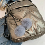 Women's Winter Backpack Large Capacity Travel Bag