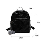 Women's Winter Backpack Large Capacity Travel Bag