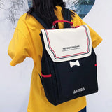 Nylon Laptop Backpack for Women - School Bag for Teenage Girls