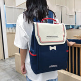 Nylon Laptop Backpack for Women - School Bag for Teenage Girls
