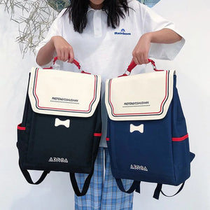 Nylon Laptop Backpack for Women - School Bag for Teenage Girls