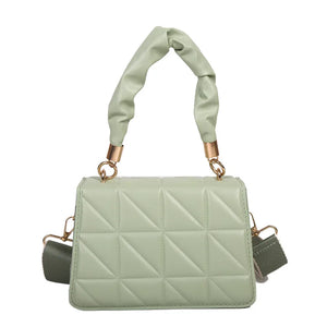 Women Small Square Shoulder Messenger Crossbody Bag Side Purse