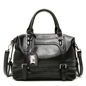Soft Leather Crossbody Bag Vintage Handbag Purse Women's Handbag