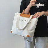 Japanese Canvas Tote Bag Casual Shoulder Messenger Satchel